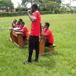 health education talk in bukuku primary school