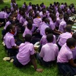 health education talk in bukuku primary school
