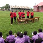 health education talk in bukuku primary school